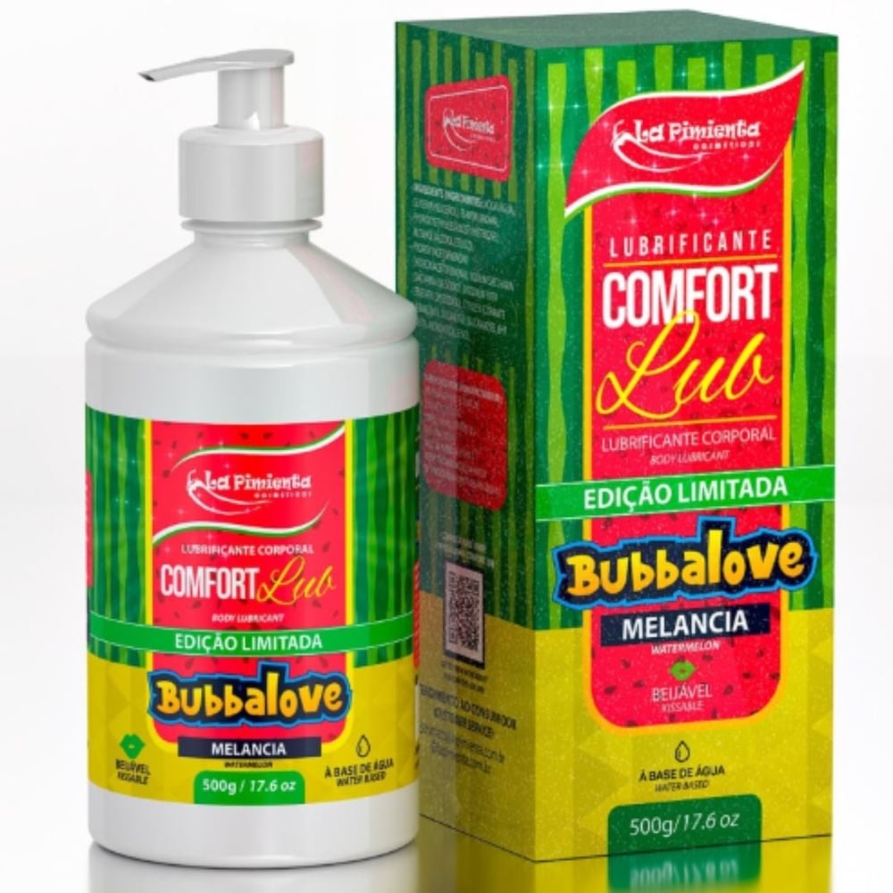 Comfort Lub Bubbalove Lubrificante Beijável 500g La Pimienta