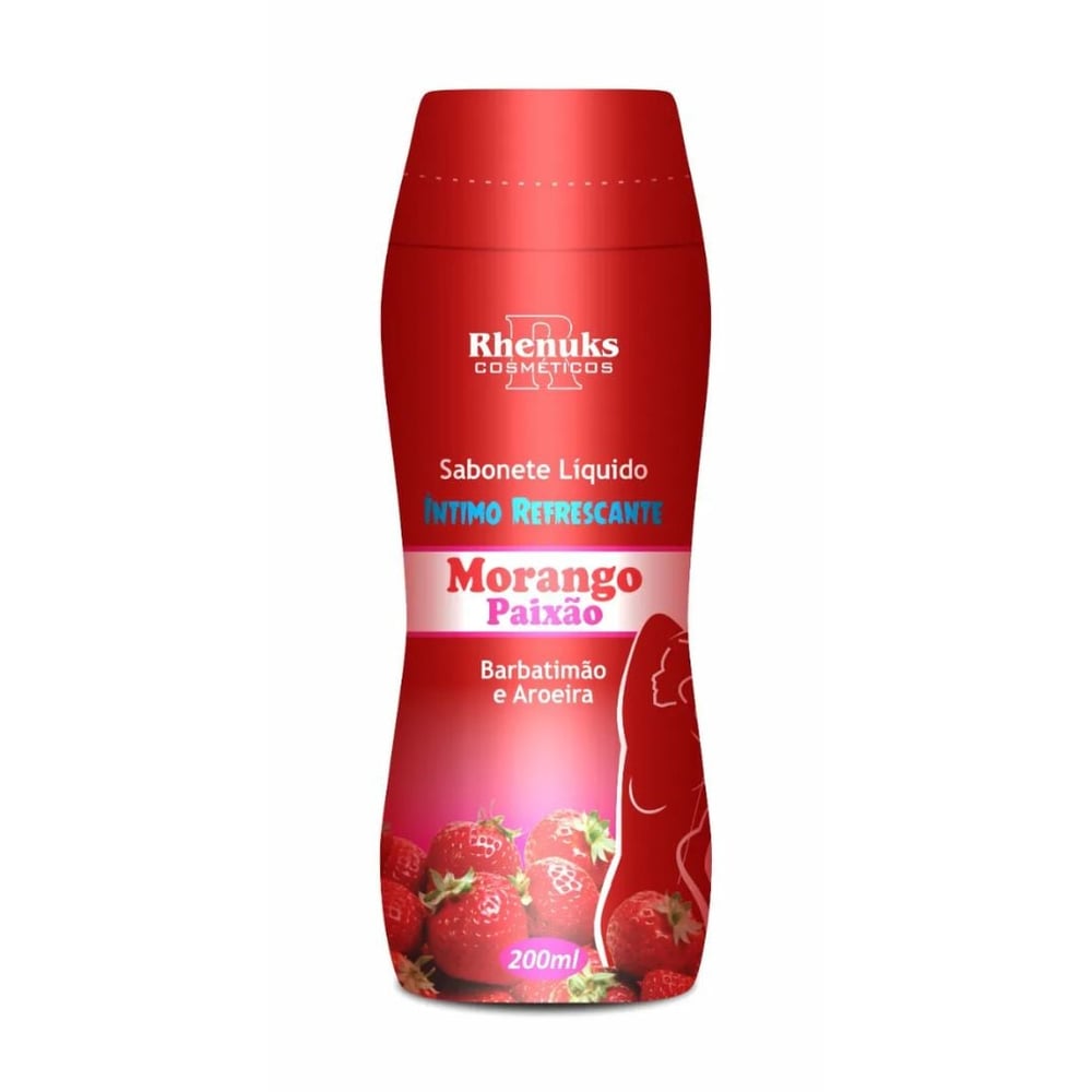 Sabonete Líquido íntimo Refrescante 200ml Rhenuks