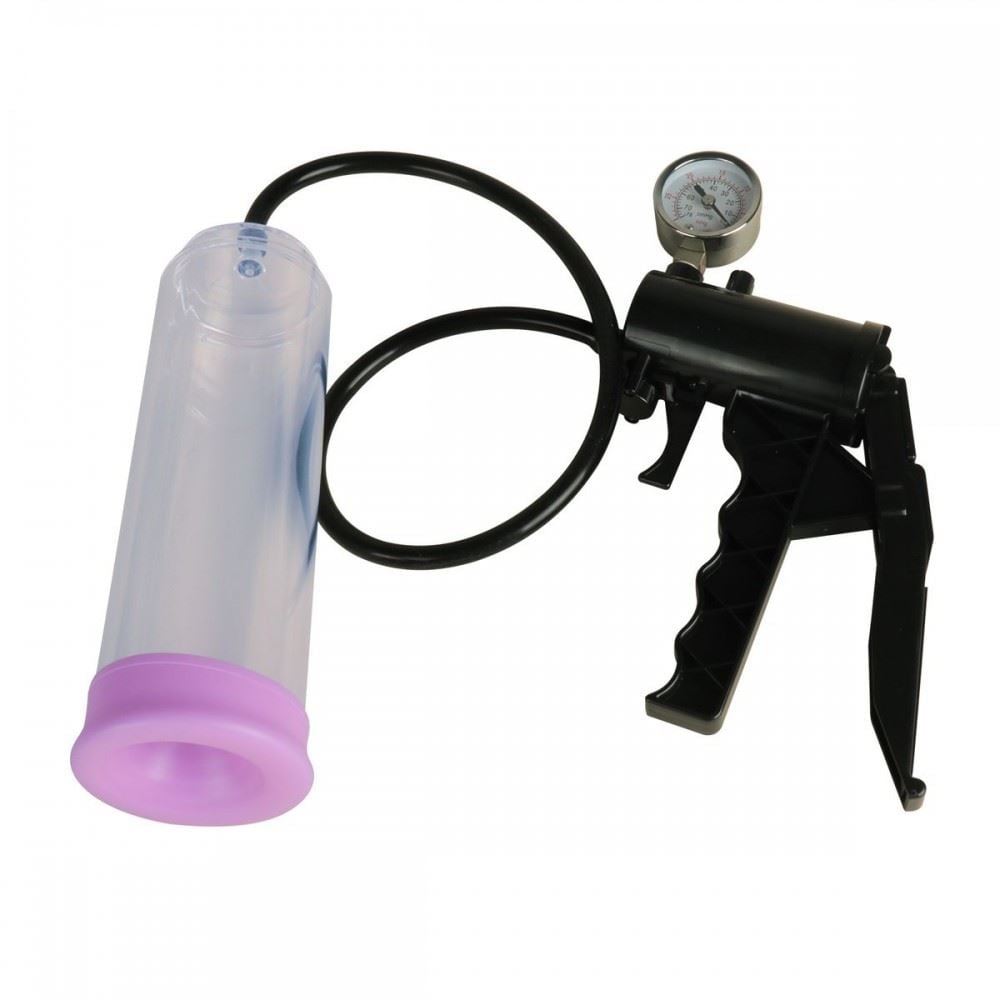 Bomba Peniana Penile Booster Com Gatilho De Sucção E Relógio De Pressão Vibe Toys