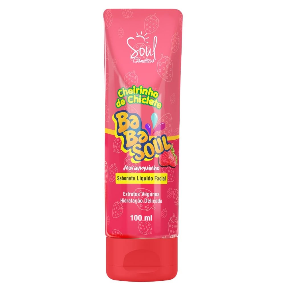 Sabonete Líquido Facial Babasoul 100ml Soul Cosméticos