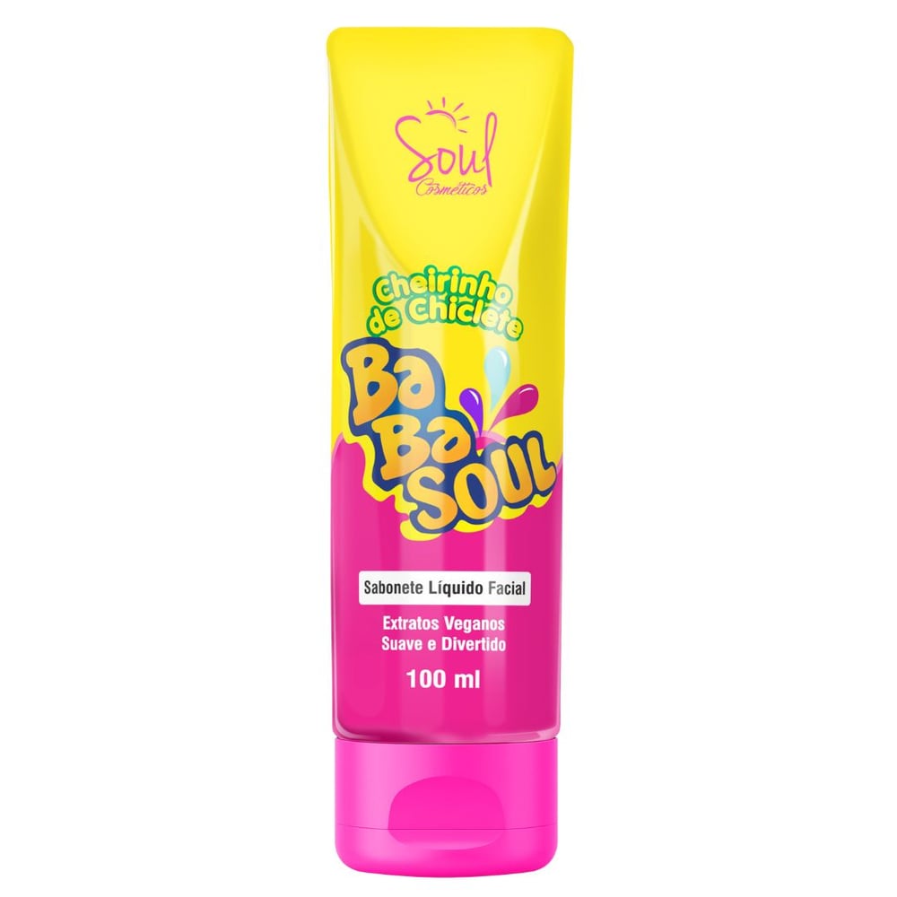 Sabonete Líquido Facial Babasoul 100ml Soul Cosméticos