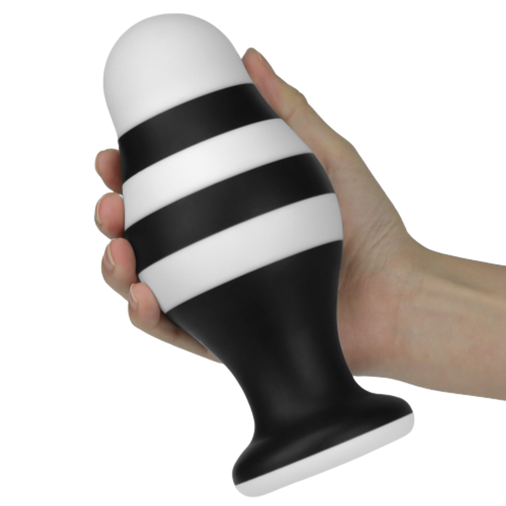 Plug Anal Com Listras 17 X 7,4cm Linha X-missioner Lovetoy