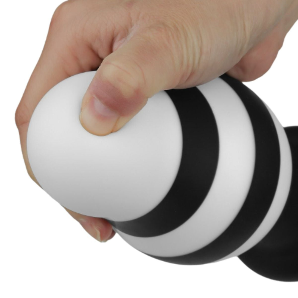 Plug Anal Com Listras 17 X 7,4cm Linha X-missioner Lovetoy