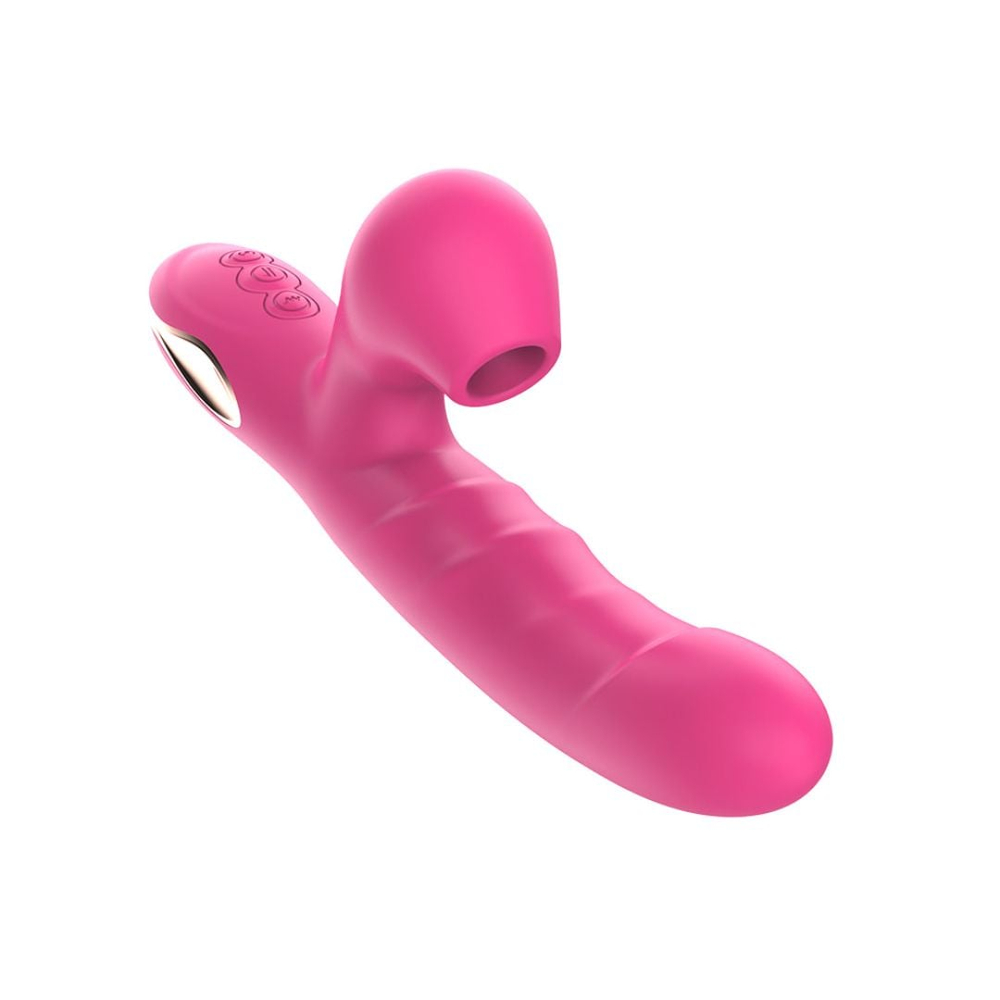 Vibrador Ponto G Pleasure Wave Com Esferas Massageadoras 7 Modos De Pulsação E Vibração
