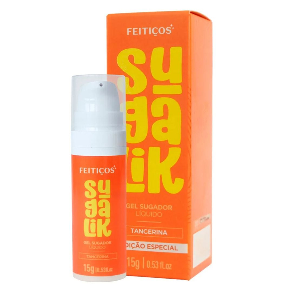 Sugalik Gel Sugador Líquido Beijável 15g Feitiços