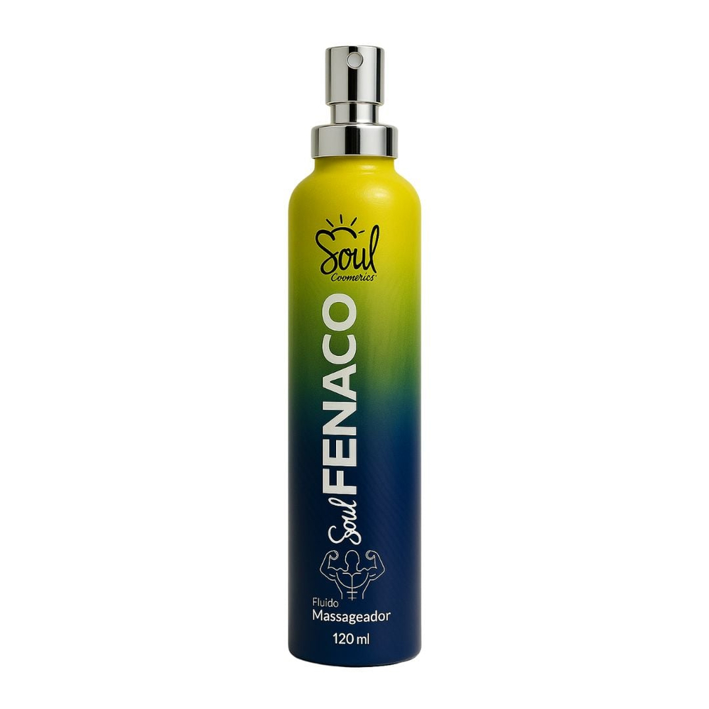 Fenaco Gel Para Massagem Spray 120ml Soul Cosméticos