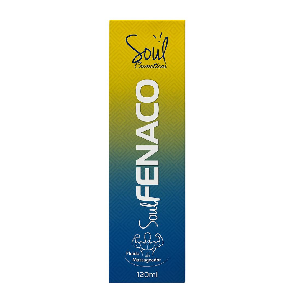 Fenaco Gel Para Massagem Spray 120ml Soul Cosméticos