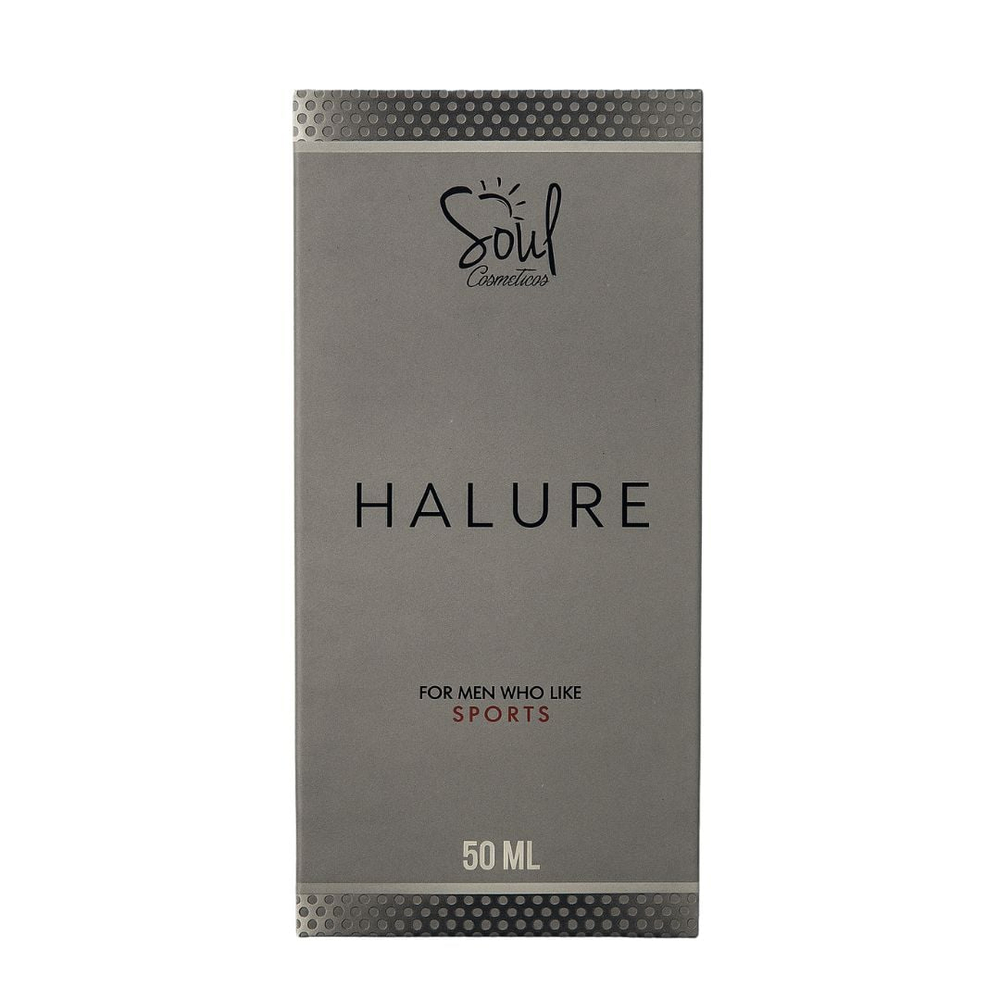 Halure Colônia Masculina 50ml Soul Cosméticos