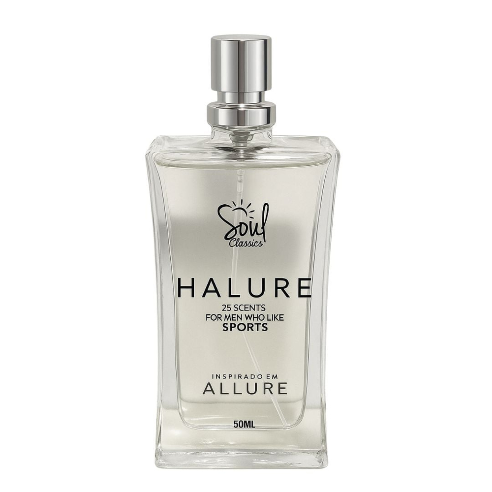 Halure Colônia Masculina 50ml Soul Cosméticos