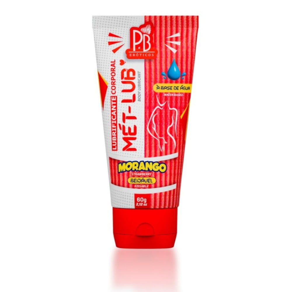 Mét-lub Lubrificante Corporal Beijável 60g La Pimienta