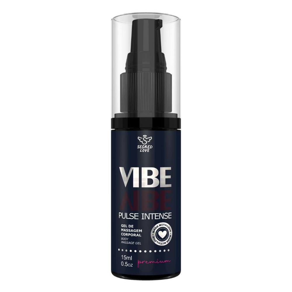 Vibe Pulse Intense Excitante Linha Exclusive 15ml Segred Love