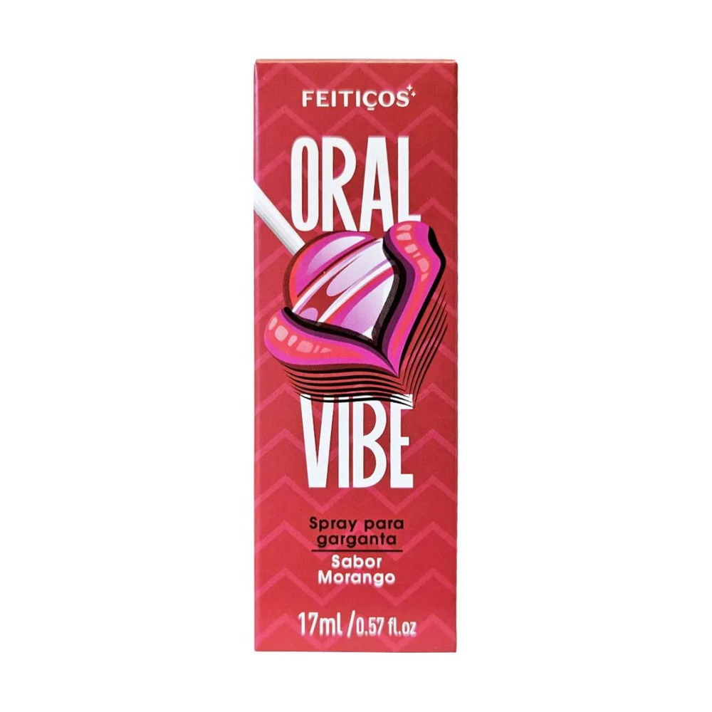 Oral Vibe Spray Vibrante Para Garganta 17ml Feitiços