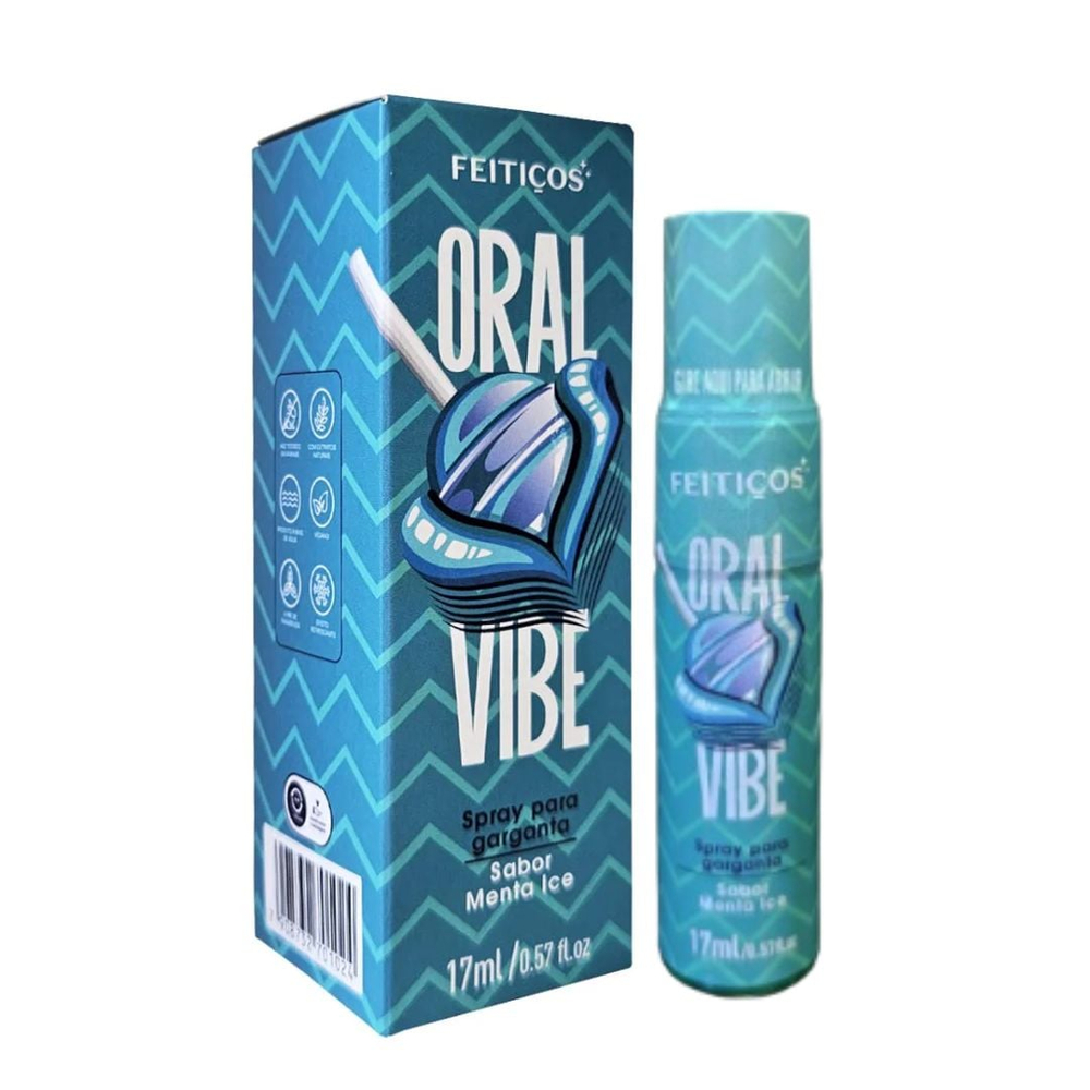 Oral Vibe Spray Vibrante Para Garganta 17ml Feitiços