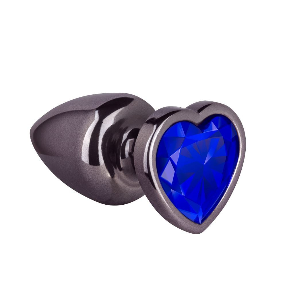 Plug Anal Coração Unique Fumê La Pimienta