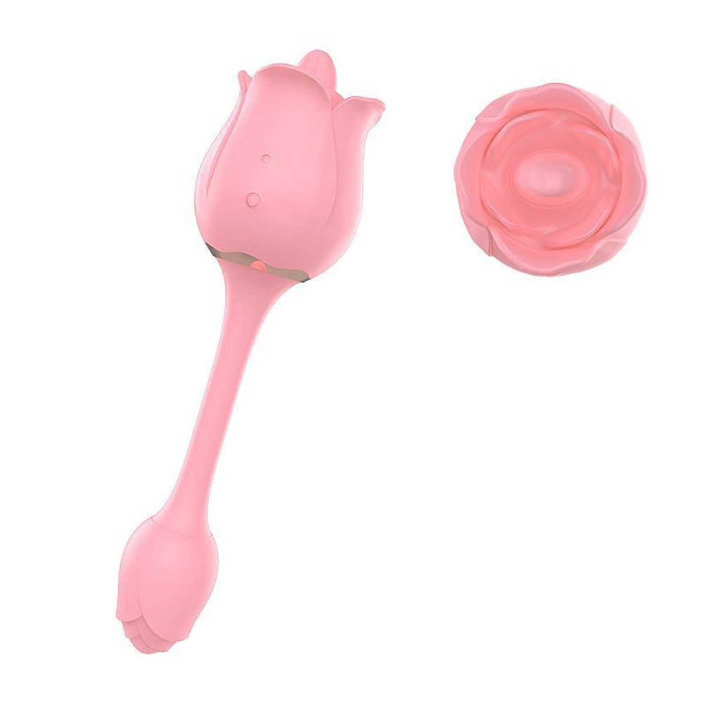 Vibrador Rosa Estimuladora De Clitóris Pro 5 E Ponto G Shande