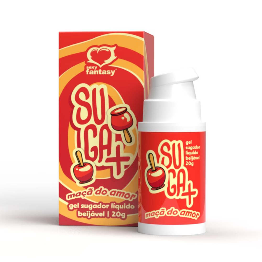 Suga+ Gel Sugador Líquido Beijável 20g Sexy Fantasy