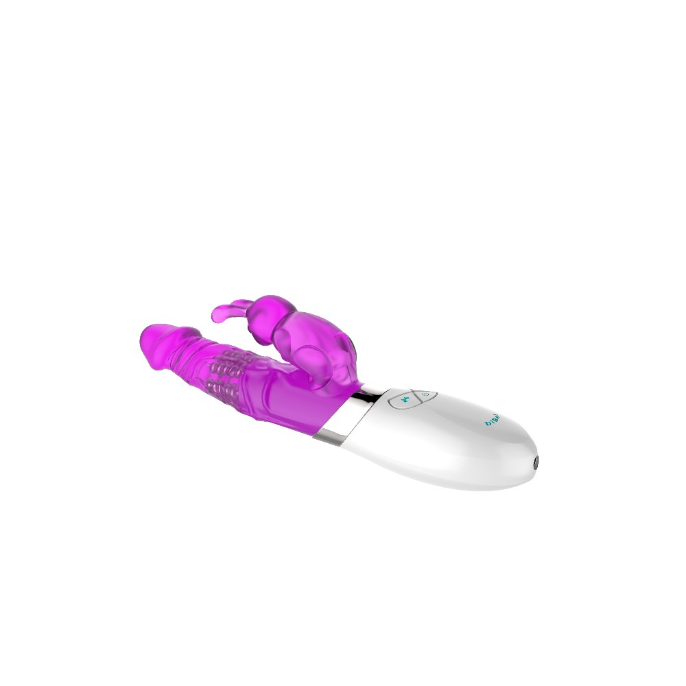 Vibrador Rabbit Haloy Recarregavel Dibei