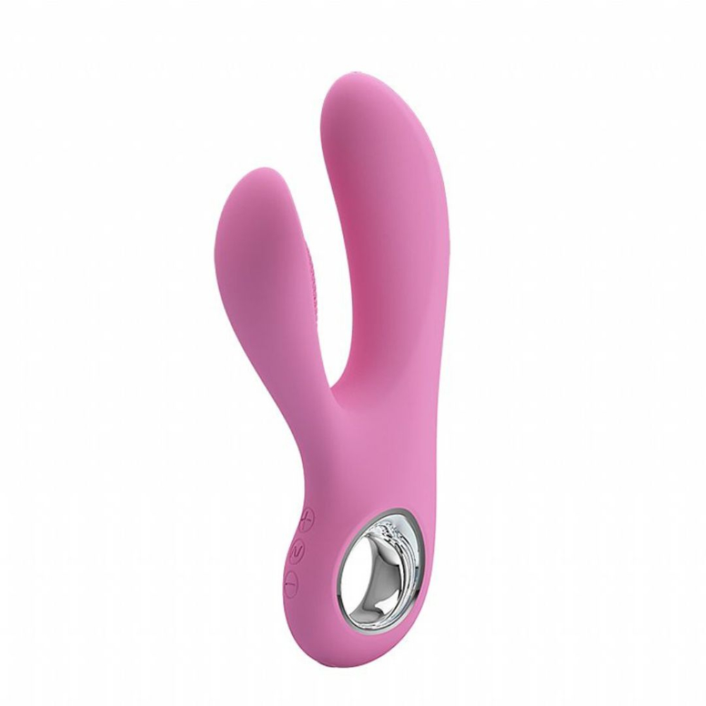 Vibrador Ponto G Com Cerdas Massageadoras Canrol 7 Vibrações Pretty Love