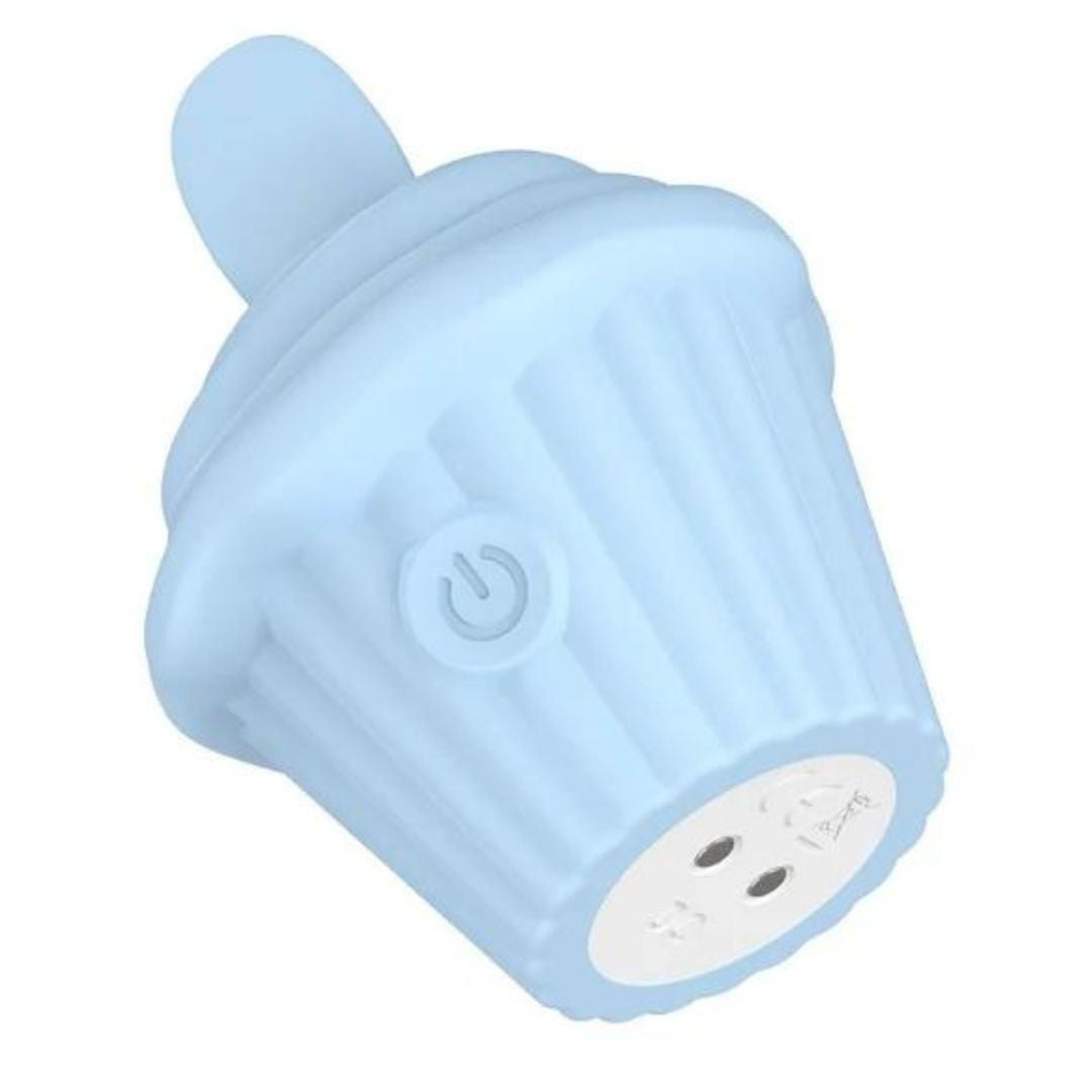 Estimulador Formato De Cupcake Com Língua Estimuladora 10 Vibrações Vibe Toys