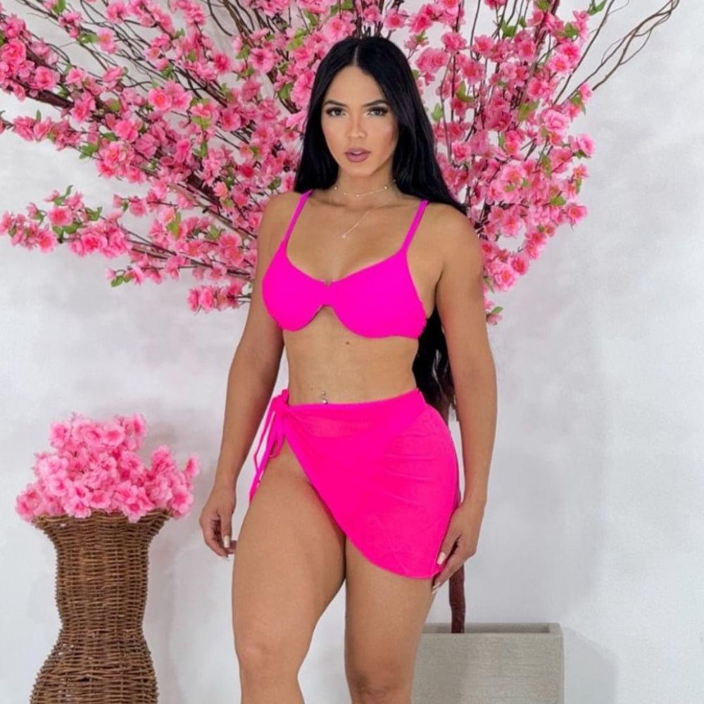 Triquíni Emi Com Bojo Meia Taça Hangar Lingerie