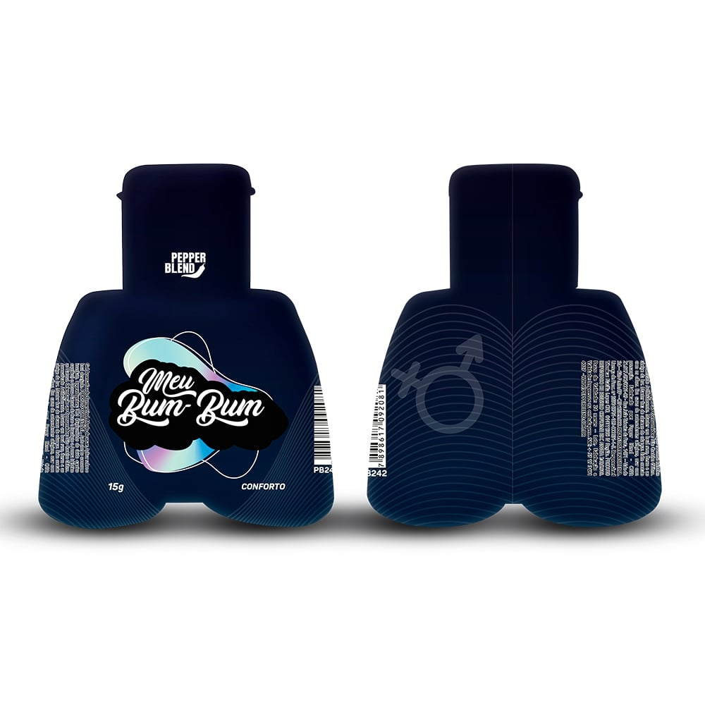 Meu Bumbum Conforto Gel Anal 15g Pepper Blend