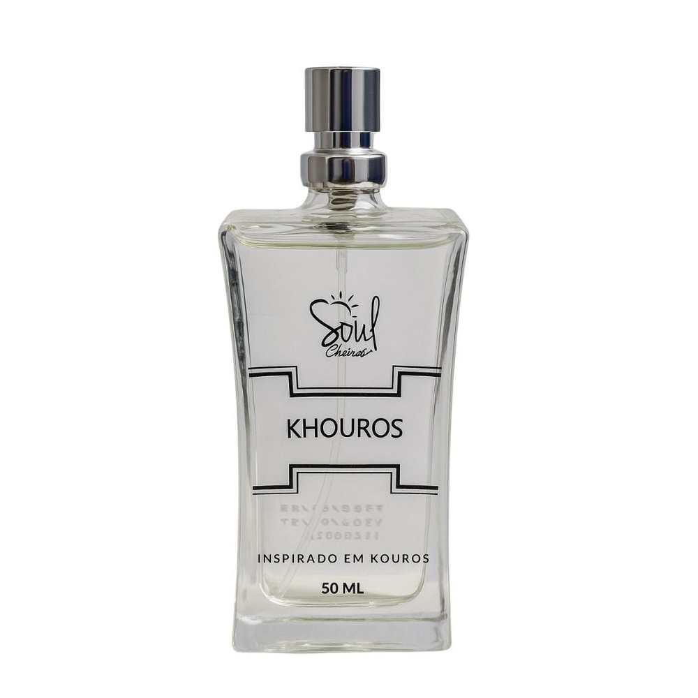 Khouros Colônia Masculina 50ml Soul Cosméticos 