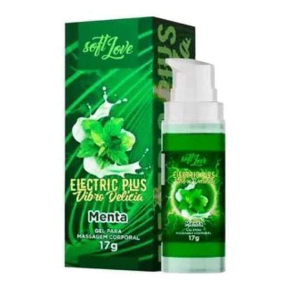 Eletric Plus Vibro Delícia Gel Eletrizante 17g Soft Love