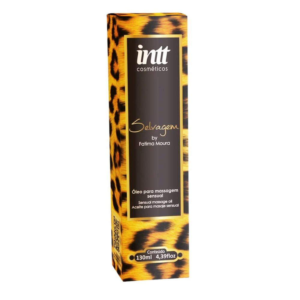 Selvagem óleo Afrodisíaco Para Massagem E Hidratação 130ml Intt
