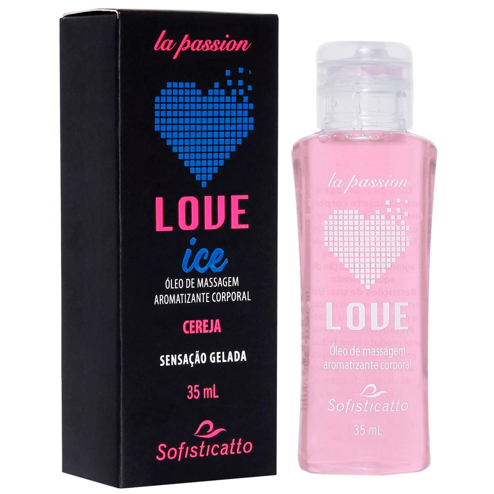 Love Ice óleo Beijável 35ml Sofisticatto