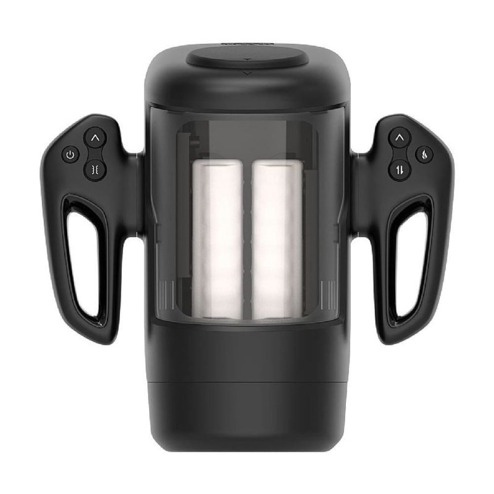 Masturbador Lanterna Com Aquecimento E Suporte Para Celular Game Sex 