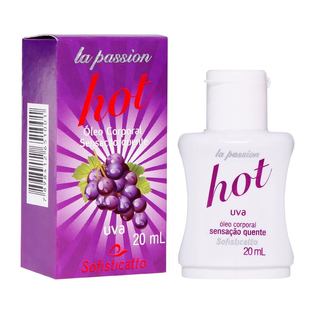 óleo Corporal Hot 20ml Sofisticatto