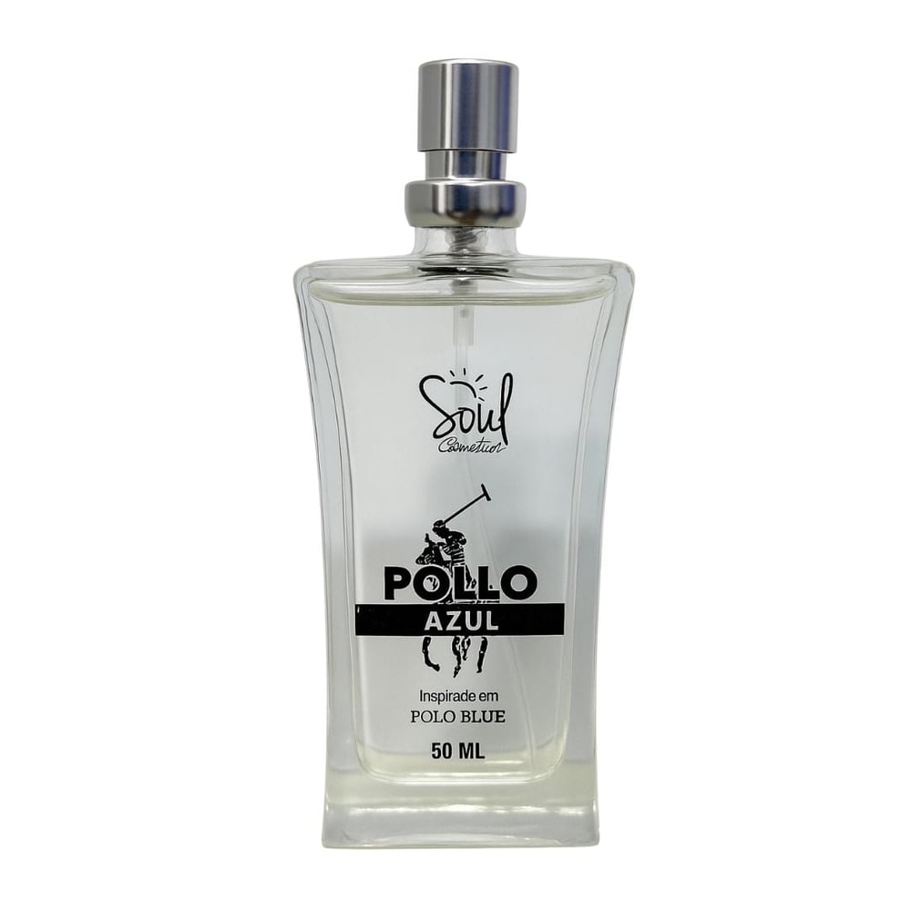 Pollo Azul Colônia Masculina 50ml Soul Cosméticos 