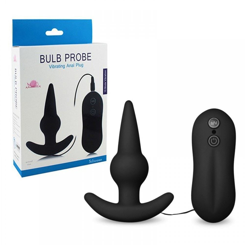 Plug Anal Ponta Cônica E Formato Esférico Bulb Probe Aphrodisia