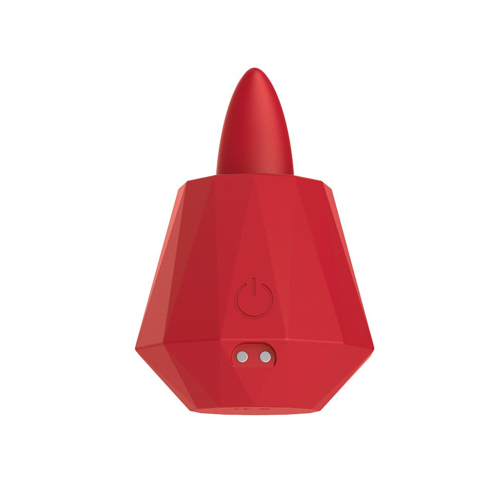 Estimulador Diamond Com Língua Estimuladora 5 Modos De Rotacão Vibe Toys