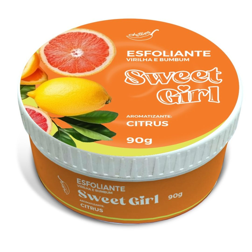 Sweet Girl Esfoliante Para Virilha E Bumbum 90g Chillies