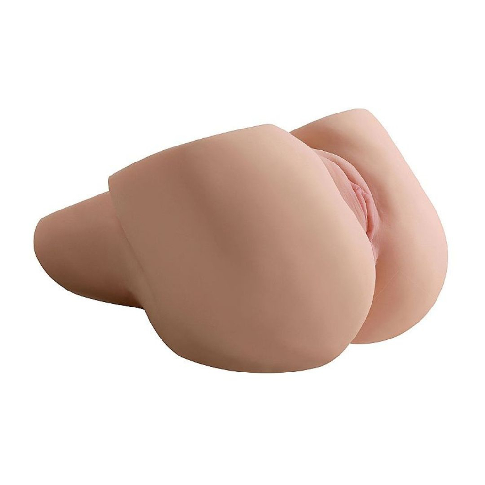 Masturbador Masculino Formato Bumbum Com ânus E Vagina Penetráveis Vibe Toys