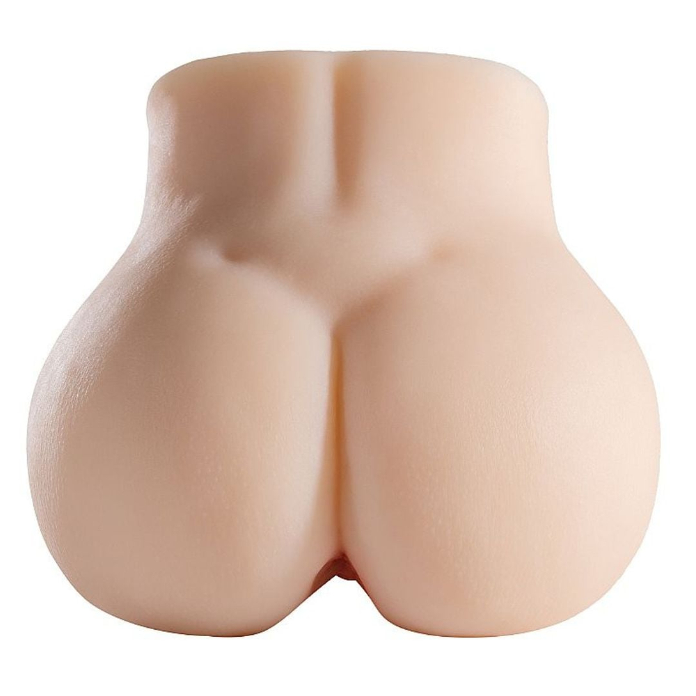 Masturbador Masculino Formato Bumbum Com ânus E Vagina Penetráveis Vibe Toys