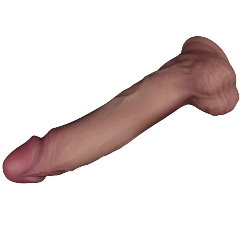 Pênis Realístico 10 Dupla Densidade Com Controle Remoto Love Toy