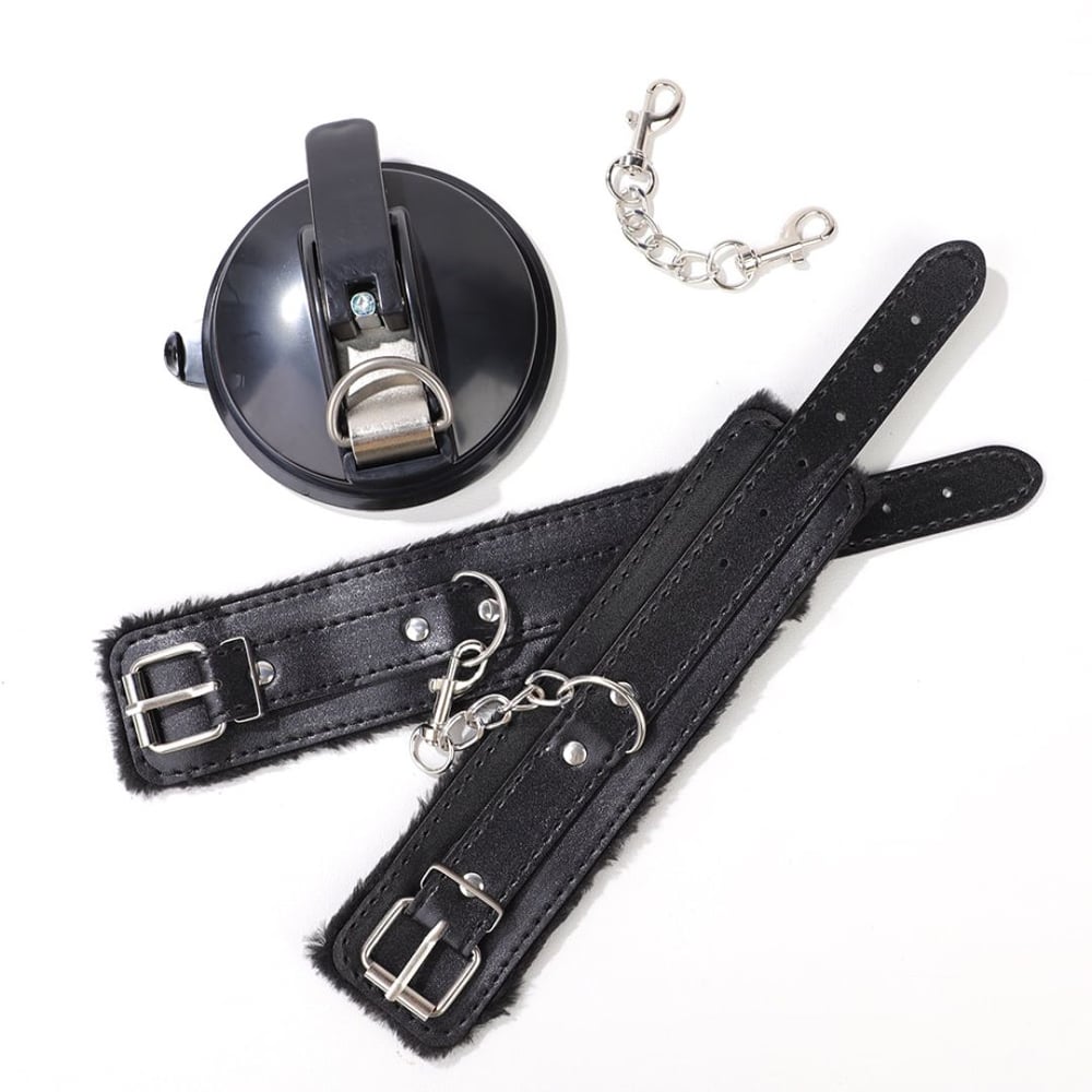 Algemas Com Pelúcia E Ventosa De Fixação Vibe Toys