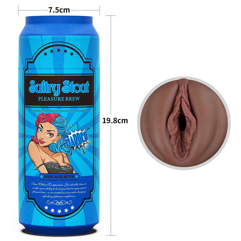 Masturbador Vagina Formato De Lata De Cerveja Sultry Stout Lovetoy