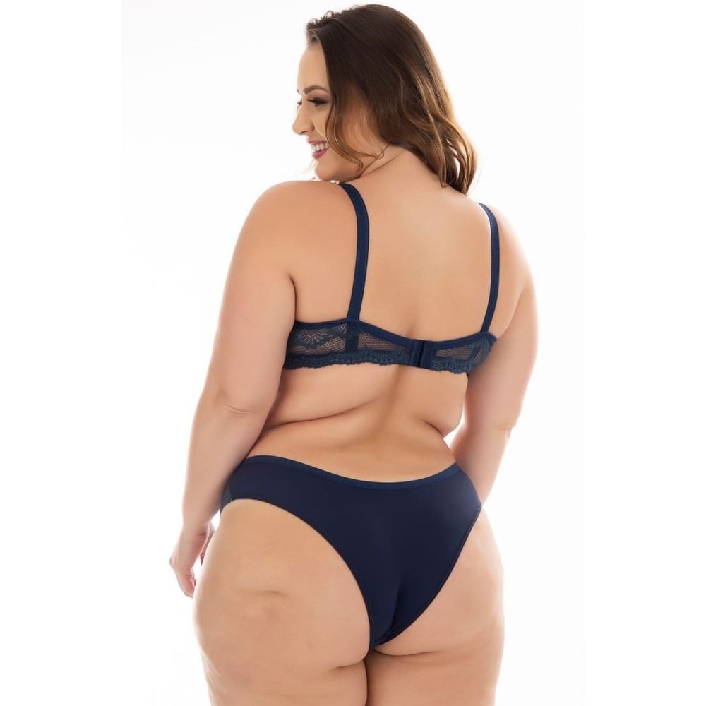 Conjunto Plus Size Belinda Em Renda Patitex