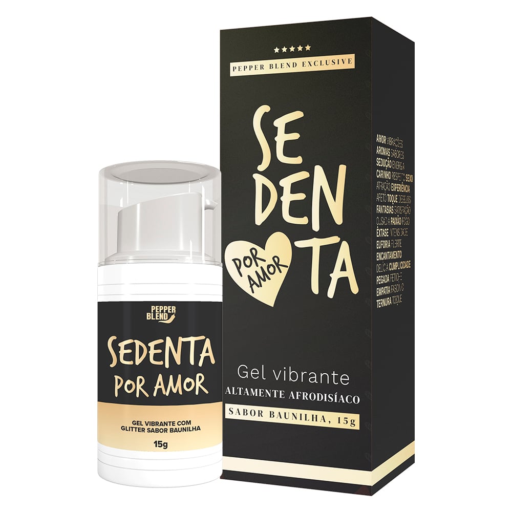 Kit Aroma E Prazer Com óleo Bifásico E Gel Beijável Sedenta Pepper Blend