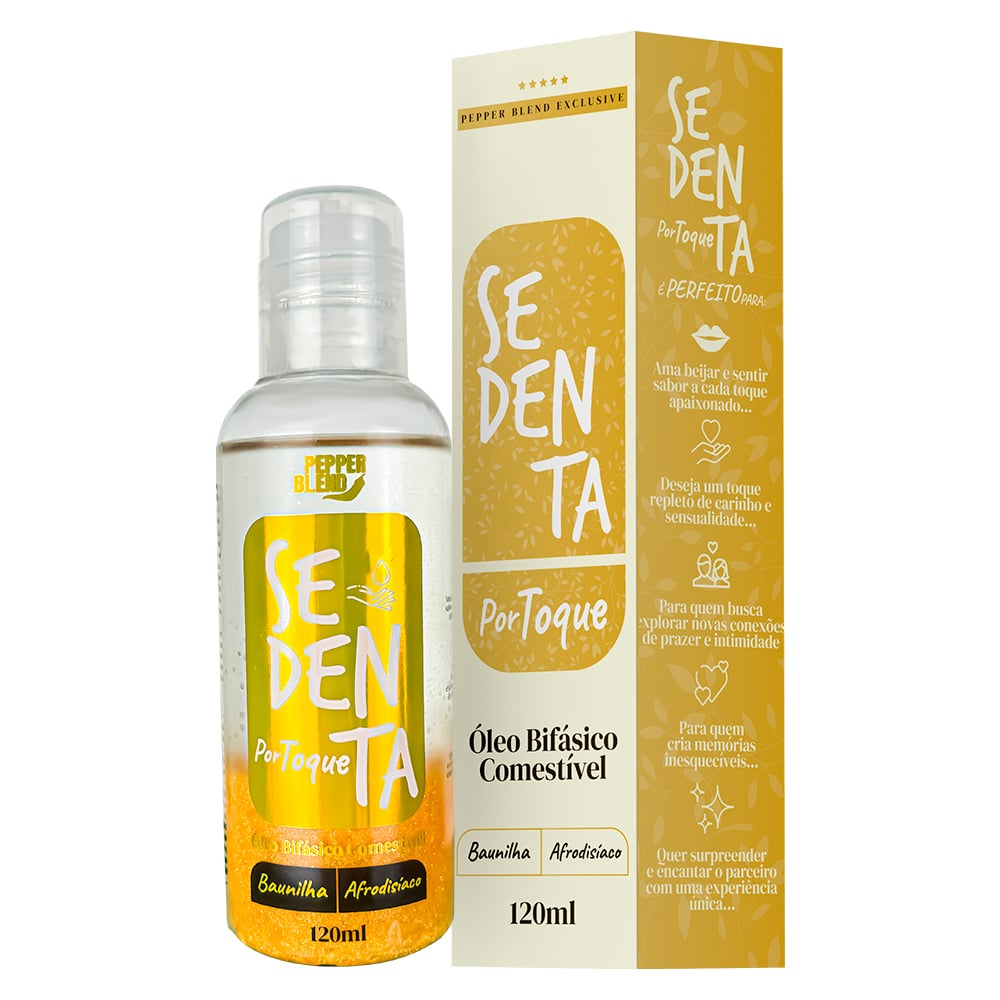 Kit Aroma E Prazer Com óleo Bifásico E Gel Beijável Sedenta Pepper Blend