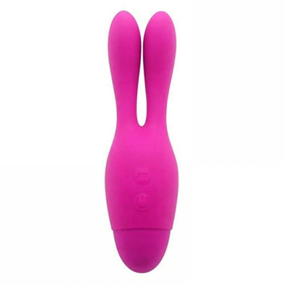 Vibrador Recarregável Formato Coelho Com Longas Orelhas Aphrodisia