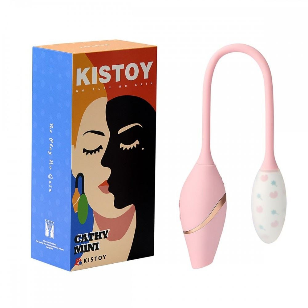 Vibrador Cathy Mini 5 Modos De Pulsação E 5 Modos De Vai E Vem Kistoy