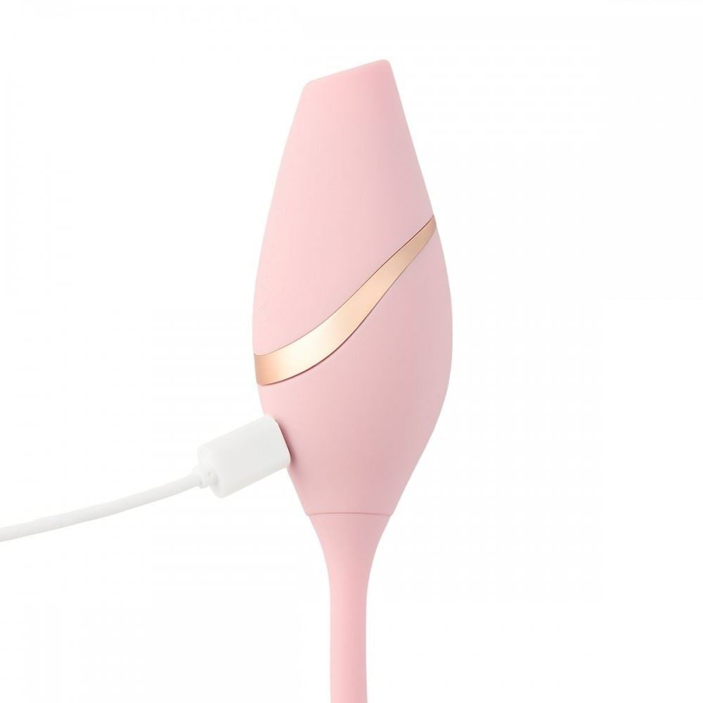 Vibrador Cathy Mini 5 Modos De Pulsação E 5 Modos De Vai E Vem Kistoy