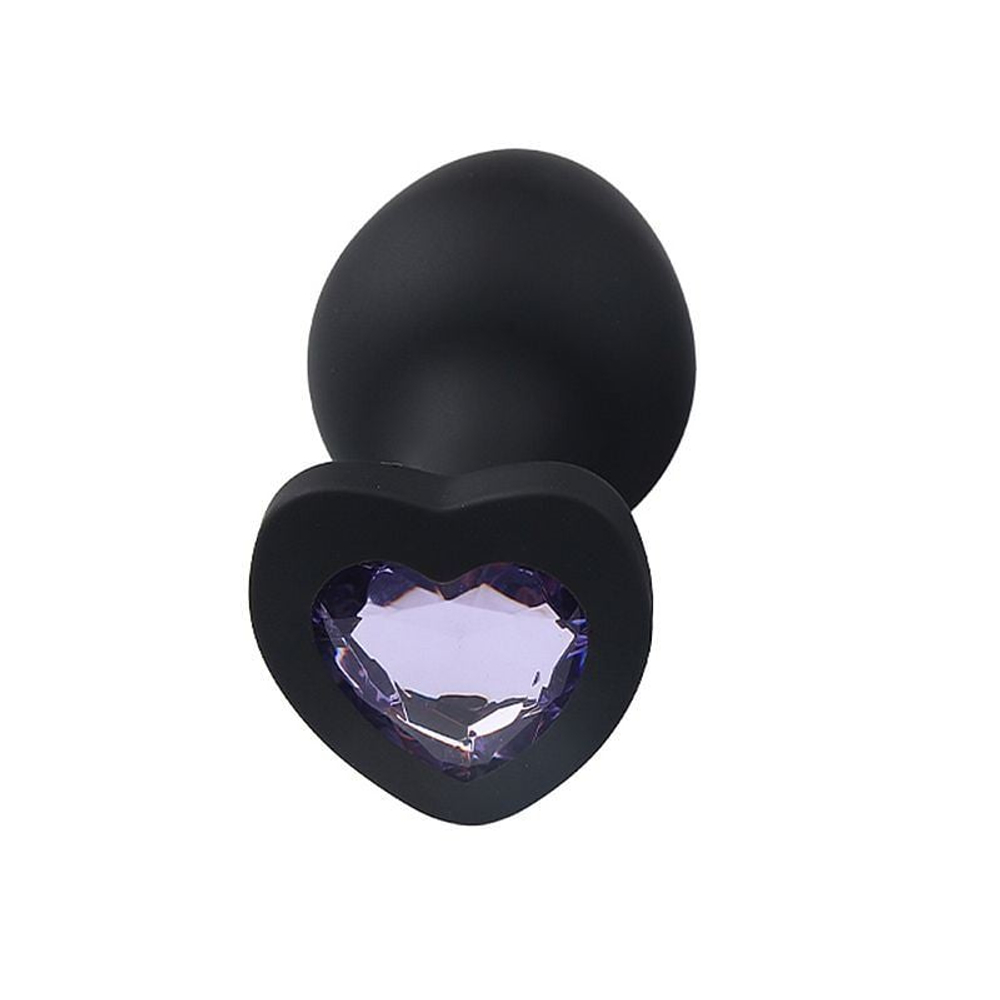 Plug Anal Silicone Coração Grande 9,0 X 4,0 Cm Vibe Toys