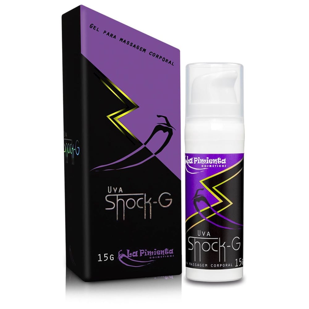 Shock G Excitante Vibrador Beijavel 15g La Pimienta