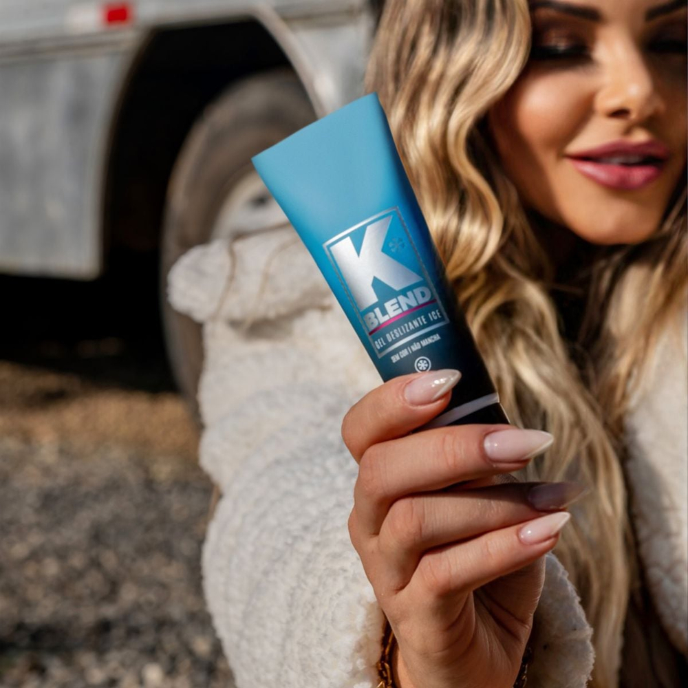 K Blend Gel Deslizante Ice Beijável 50g Pepper Blend