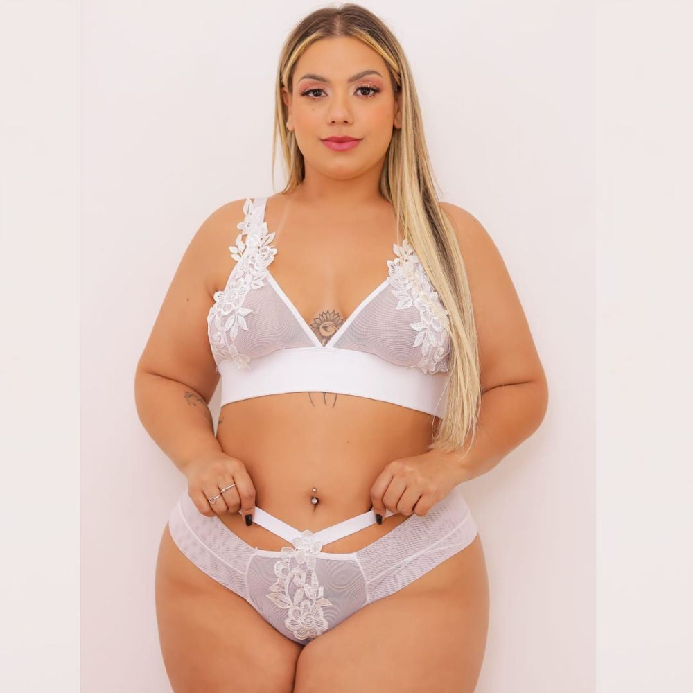 Conjunto Plus Cleo Fernandes Tallyta Moda Apimentada